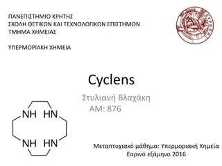 Cyclens and Their Applications in MRI and RNA Studies