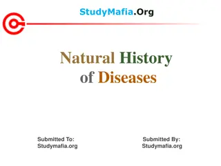 The Natural History of Diseases and Disease Phases