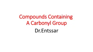 Carbonyl Compounds in Organic Chemistry