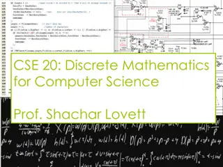 Discrete Mathematics for Computer Science - Proof Techniques and Examples