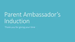 Parent Ambassador Programme and Volunteer Induction at Hunsley Primary