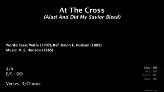 Cross: Reflecting on the Timeless Hymn