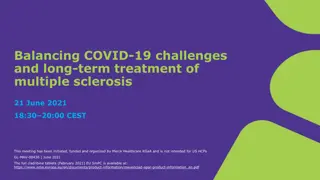 Balancing COVID-19 Challenges and Long-Term Treatment of Multiple Sclerosis
