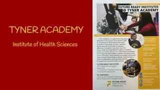 Exciting Health Science Careers and Education at Tyner Academy