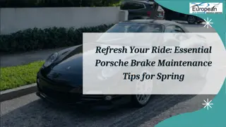 Refresh Your Ride Essential Porsche Brake Maintenance Tips for Spring