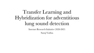 Adventitious Lung Sound Detection Through Transfer Learning and Hybridization