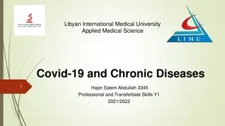 Covid-19 and Chronic Diseases: Understanding Risks and Implications