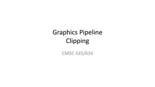 Graphics Pipeline Clipping and Culling Techniques