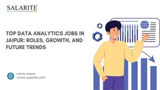 Top Data Analytics Jobs in Jaipur Roles, Growth, and Future Trends