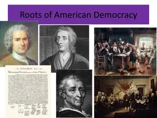 Influence of Enlightenment Philosophers on American Democracy