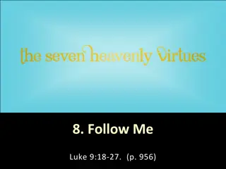 Three Imperatives: Deny, Take Up, Follow - Insights from Luke 9:18-27
