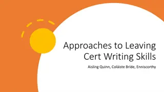 Optimizing Leaving Cert Writing Skills: Strategies for Success in History