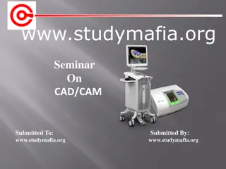 Exploring CAD/CAM Technology in Design and Manufacturing