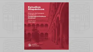 Spanish Language Courses for Erasmus Program Students at University of Barcelona
