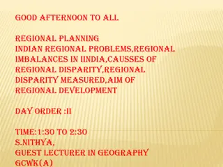 Regional Disparities in India: Causes, Measures, and Solutions