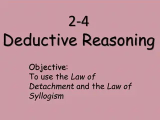 Mastering Deductive Reasoning: Laws of Detachment and Syllogism