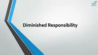 Understanding Diminished Responsibility in Criminal Law