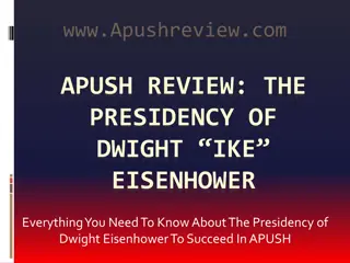 The Presidency of Dwight Eisenhower: Key Policies and Impact