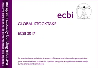 European Capacity Building Initiative (ECBI) for Climate Change Negotiations