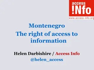 Access to Information Laws: Global Perspectives