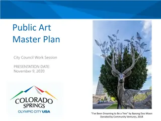 Colorado Springs Public Art Master Plan and Recommendations