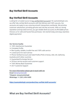 Buy Verified Skrill Accounts