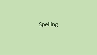Enhance Your Vocabulary with Homophones and Spelling Practice