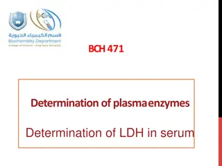 Understanding LDH and Plasma Enzymes in Diagnosis and Prognosis