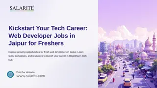 Kickstart-Your-Tech-Career-Web-Developer-Jobs-in-Jaipur-for-Freshers.pptx