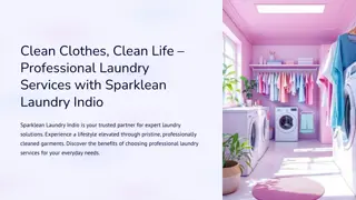 Clean Clothes, Clean Life – Professional Laundry Services