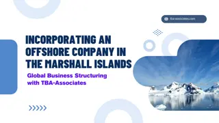 Incorporating an Offshore Company in the Marshall Islands
