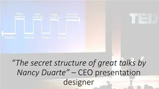 Unveiling the Secret Structure of Great Talks by Nancy Duarte