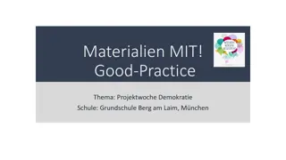 Demokratie lernen und erleben: Projektwoche an der Grundschule Berg am Laim