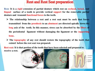 Understanding Rests, Rest Seats, and their Importance in Dentistry