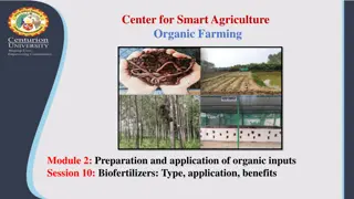 Organic Farming Biofertilizers: Types, Applications & Benefits