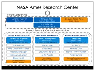 Leadership and Project Teams in Environmental Research Centers