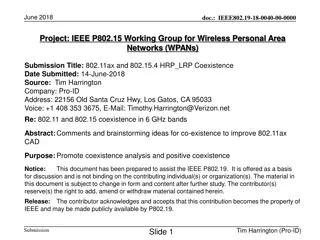 IEEE P802.15 Wireless Specialty Networks Closing Report - January 2020