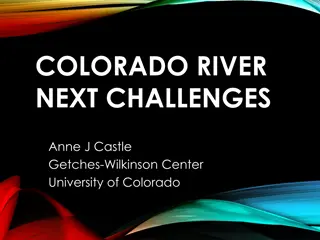 Challenges and Solutions for the Colorado River: An In-Depth Analysis