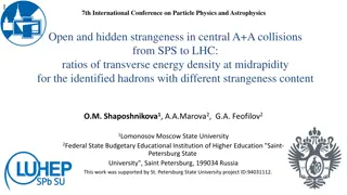 Open and Hidden Strangeness in Central A+A Collisions: Ratios of Transverse Energy Density