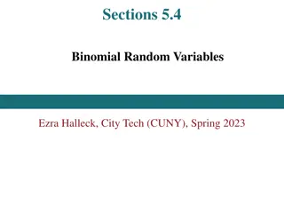 Understanding Binomial Random Variables and Probability Distributions