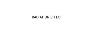 Radiation Effects on Biological Systems