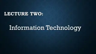 Information Technology: Definition, Examples, History