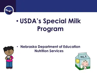 Special Milk Program Eligibility Requirements and Civil Rights in Nebraska