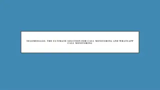 Telemessage The Ultimate Solution for Call Monitoring and WhatsApp Call Monitoring