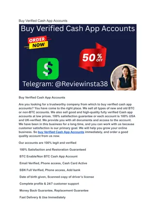 Buy Verified Cash App Accounts