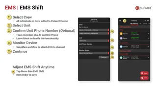 Optimize EMS Workflow with Shift Management and Device Monitoring