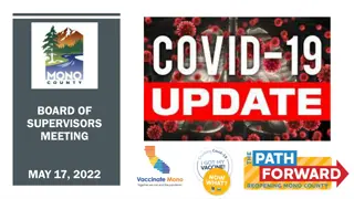 Mono County COVID-19 Data and Statistics - May 17, 2022