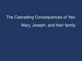 The Cascading Consequences of Yes: Miraculous Events in Mary and Joseph's Journey