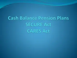 Understanding Cash Balance Pension Plans - Benefits and Basics