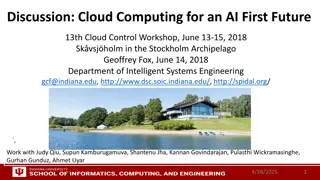 Cloud Computing for an AI-First Future Panel Discussion